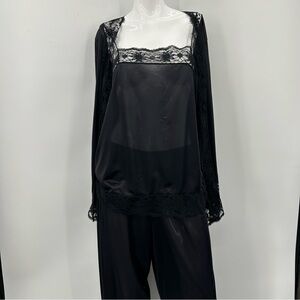 *** Nylon 3 pc Loungewear *** L